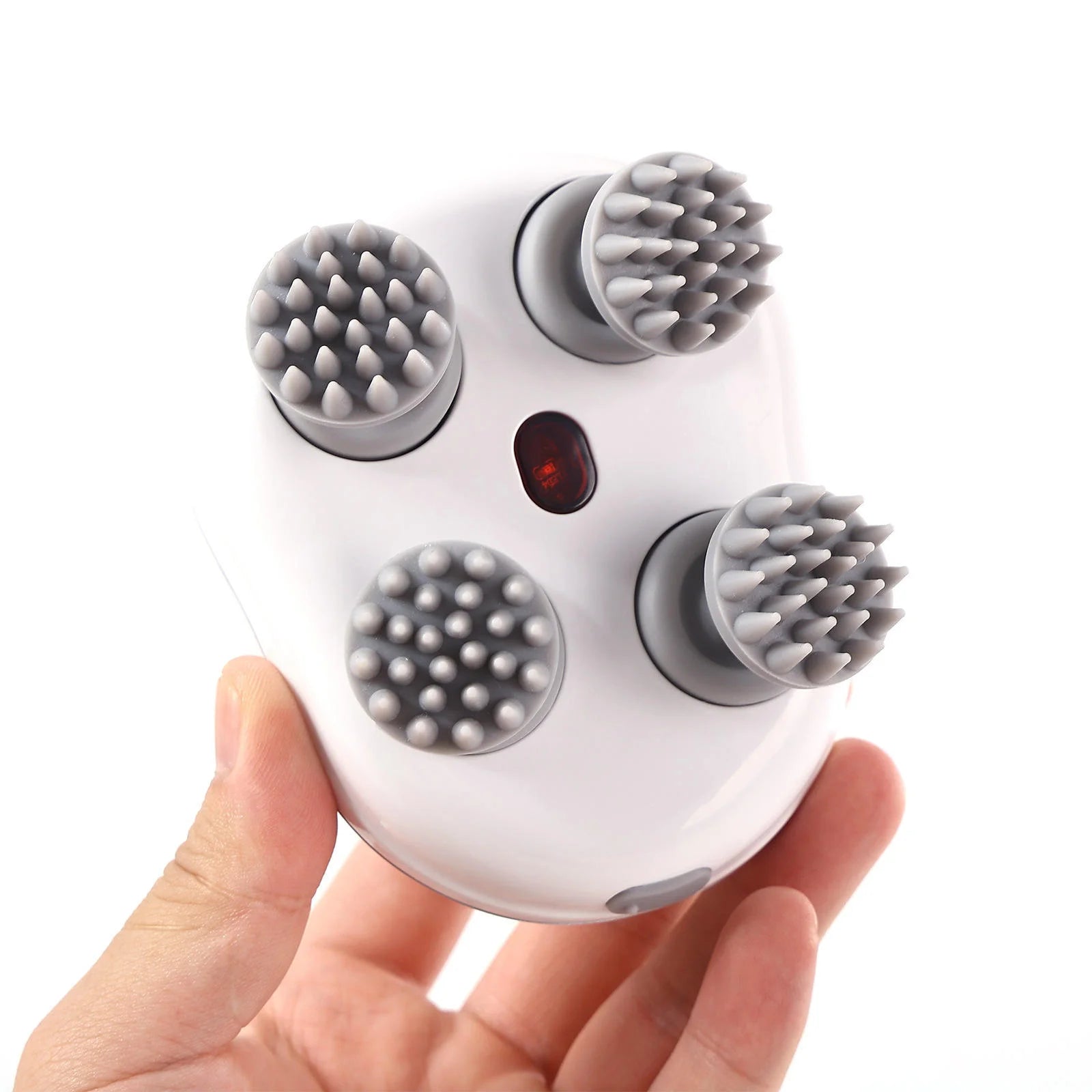 4 Rotating Heads Electric Head Massager with 6 Massage Modes, Relieve Fatigue & Relax Scalp Muscles